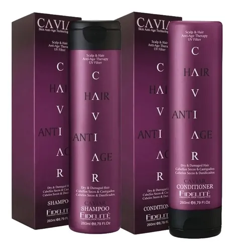 Shampoo Y Acondicionador Secos Y Castigados Fidelite 260 Ml