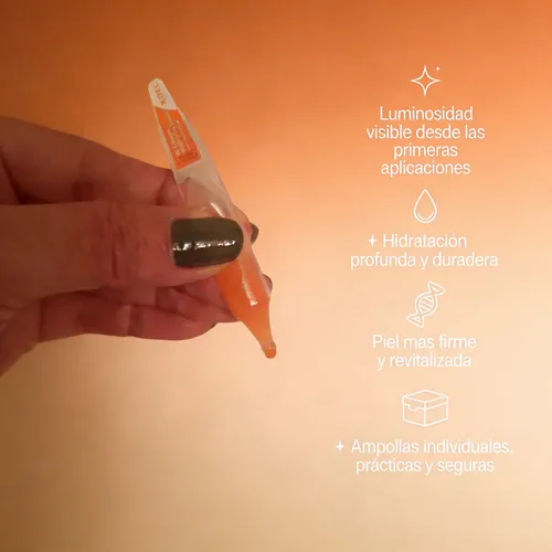 Serum Facial Vitamina C Colágeno Ampollas Hidrata Iluminax30