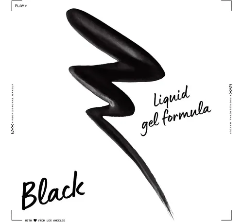 Lápices De Ojos Líquidos Nyx Epic Wear Negro Y Blanco