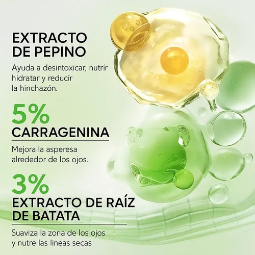 Parches Para Ojeras Lanbena Aloe Vera Hydra-gel 60u Todo Tipo De Piel