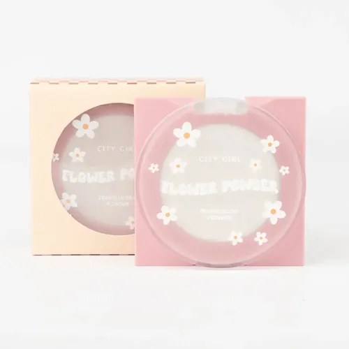 Polvo Facial City Girl Flower Powder 10gr