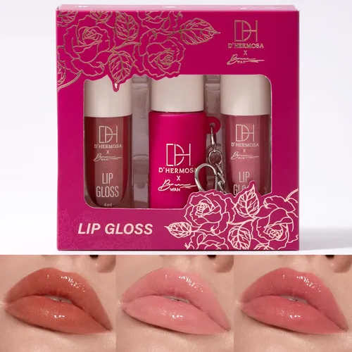 Kit Gloss Labial Liquid Hidratante 3 Units Im