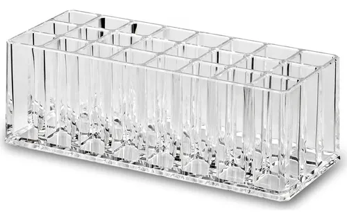 Organizador Acrílico De Maquillaje By Alegory 24 Labios +
