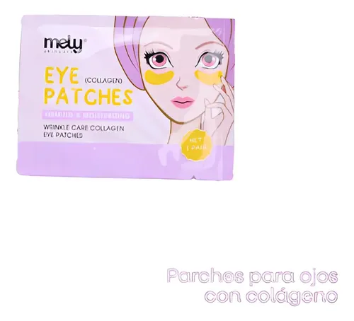 Parches Para Ojos Colageno Reafirmante E Hidratante Mely