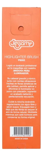 Brocha Para Iluminador Maquillaje Profesional Jessamy P8005