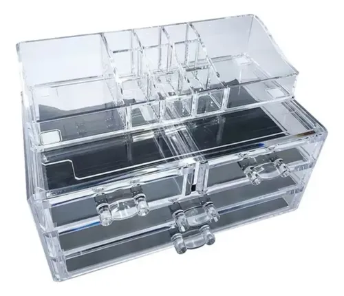 Organizador Acrílico De Maquillajes Y Cosmeticos Con Cajones