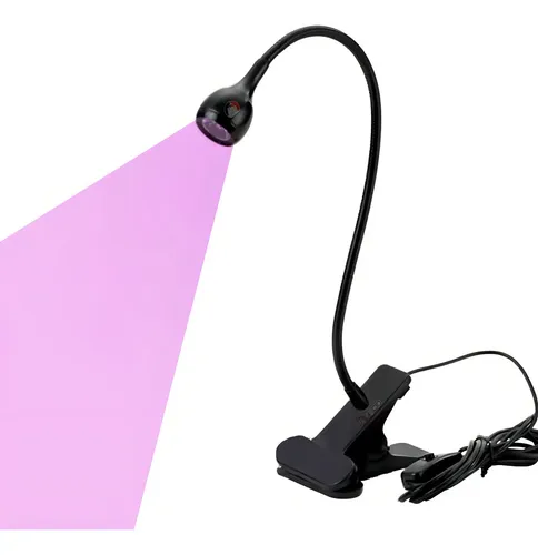 Cabina Uv Led Lampara De Secado De Uñas Flexible Soft Gel Color Negra/ Silver