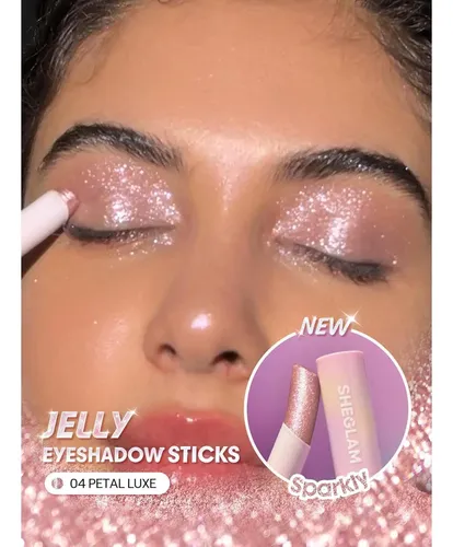 Sheglam Jelly Glitter Sombra 04 Petal Luxe