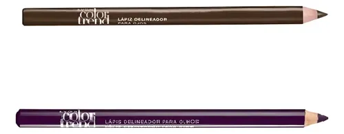 Delineador Ojos Marron Violeta Setx2 Avon Color Trend