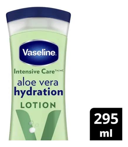 Vaseline Crema Hidratante Aloe Vera Intensive Care 295ml
