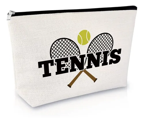 Bolsa De Maquillaje Sfodiary Para Amantes Del Tenis, Regalo