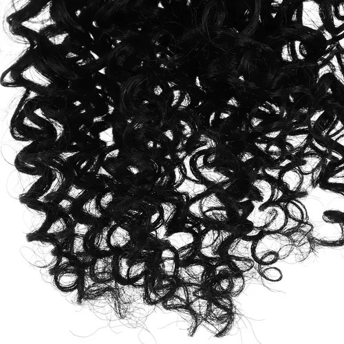 Coleta De Cabello Humano Con Extensión De Cola De Caballo Ri