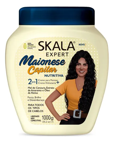 Maionese capilar Skala Máscara crema peinar hidratante 1000g
