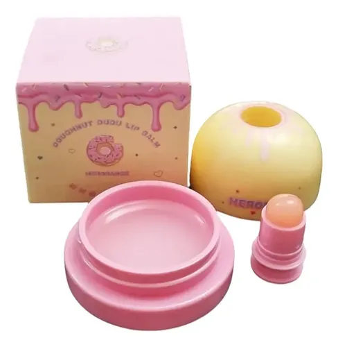 Balsamo Labial Con Mini Pincel De Silicona Dona Herorange