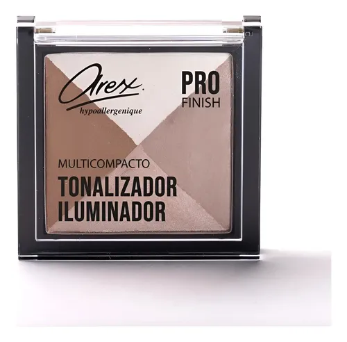 Arex Tonalizador Iluminador Multicompacto Masaromas