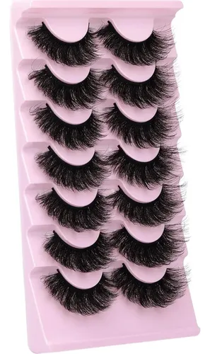 Pestañas Postizas Volumen Espeso Alicrown 20mm 7 Pares