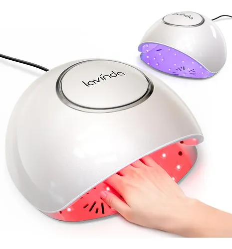 Lámpara Uv Led 54w Para Uñas Gel Con Sensor Y Temporizador