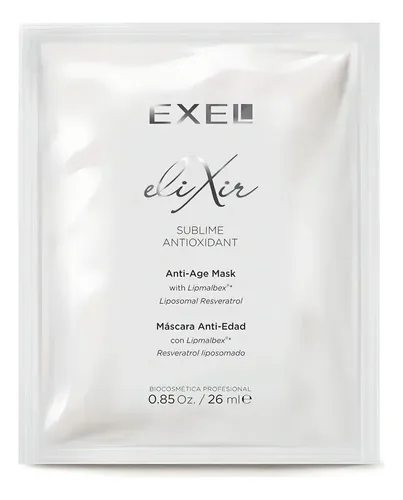 Mascara Tela Facial Elixir Antiedad Hidratante Antiage Exel
