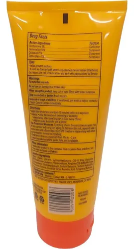 Protector Solar Facial/body Spf30 2x Trader Joe’s