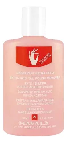 Mavala Quitaesmalte Rosa Extra Suave Origen Suiza