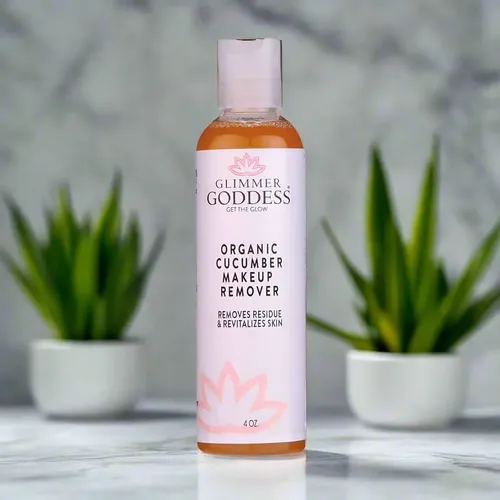 Desmaquillante Orgánico De Pepino Glimmer Goddess 120 Ml
