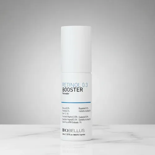 Booster Facial Retinol 0.3 30ml Biobellus Noche Piel Mixta