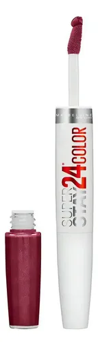 Labial Maybelline 24 Color Super Stay color unlimited raisin brillante