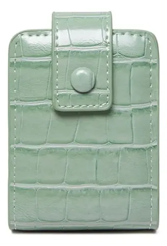 Estuche Portátil Para Pintalabios Con Espejo Para Bolso, Org