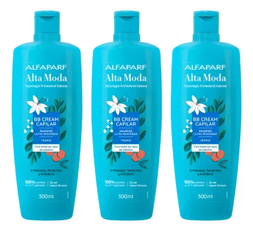 Pack Shampoo Alta Moda Bb Cream 300 Ml