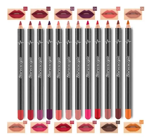 The Perfect Part Set 12 Delineadores Labiales Mate
