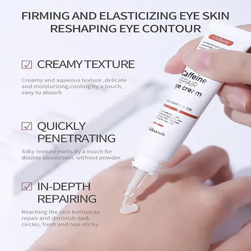 Crema Contorno Ojos Cafeína 20g Todo Tipo Piel 30+