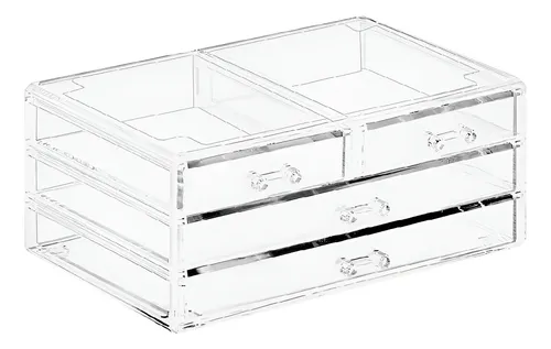 Organizador De Maquillaje Jessamy 4 Cajones Acrilico
