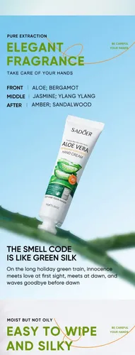 Set De Crema De Manos Aloe Vera Hidratante Para Regalo Piel