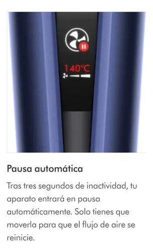 Dyson Planchita Airstrait De Pelo Seco Humedo !! Color Azul