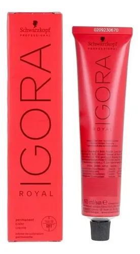 Tintura Igora Royal Schwarzkopf 60g Tono A Elección