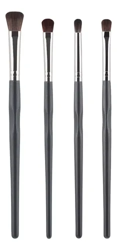 4 Pinceles Profesionales Para Sombras Y Difuminar Ojos