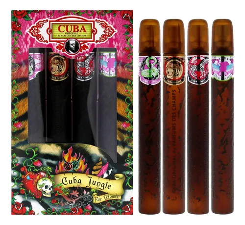 Set De Regalo Para Mujer Cuba Jungle By Cuba – 4 Piezas