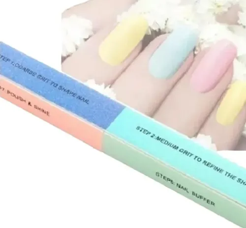 Lima Buffer 7 Pasos YYSMART Pack 12 Para Manicura Uñas Brillo Pulido