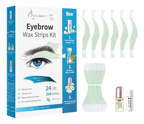 Ceras Depilatorias Para Cejas Beauty7 – 24 Piezas Para