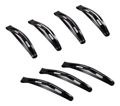 20 Broches Grandes De Metal Negro Con Forma De Broche Para E