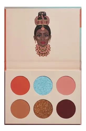 Paleta Sombras Olori 3 Juvia’s Place Mate Brillante 6 Colores