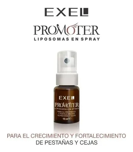 Suero de Crecimiento para Pestañas y Cejas Exel Promoter Liposomas Vegano