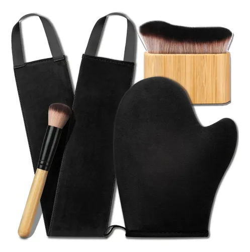 Kit De Guante Para Autobronceado Ansphie De 4 Piezas Con Gua