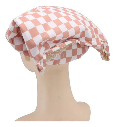 Gorro De Ducha Elástico Para Mujer, Reutilizable, 3 Capas, I