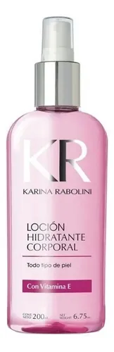 Locion Hidratante Karina Rabolini 200 Ml – Vitamina E Rosa