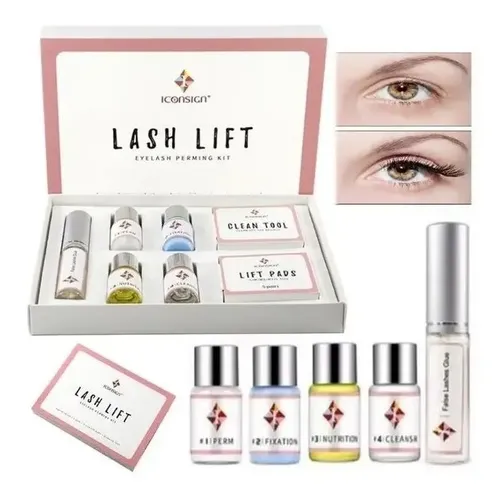 Kit Para Permanente De Pestañas Lifting Completo Iconsign