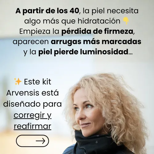 Rutina Facial +40 Años Corrección, Efecto Tensor. Piel Firme