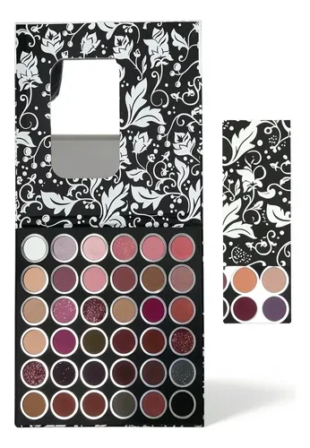 Sombras Para Ojos Paleta 42 Colores Vino Profundo Maquillaje