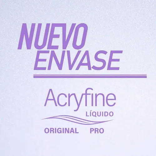 Acryfine Kit 3u Líquido Monómero Pro 90ml