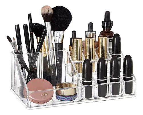 Organizador Acrilico Para Maquillaje 16 Compartimientos